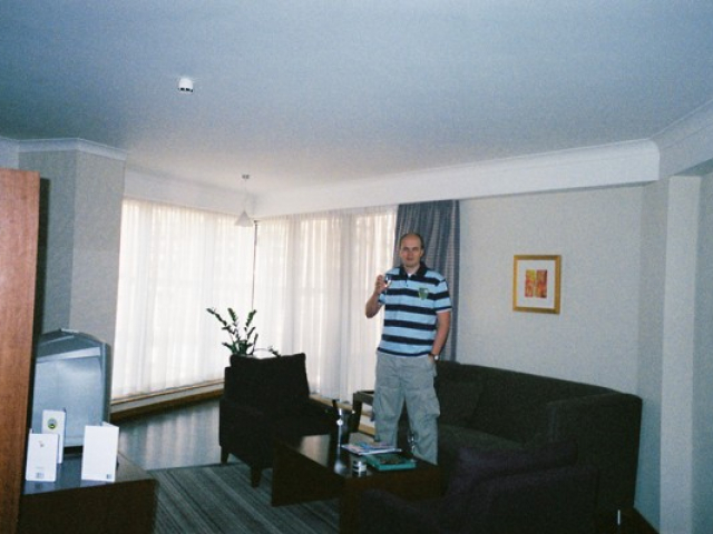 Corner Suite in the Radisson (Now Raddison Blu) Hotel