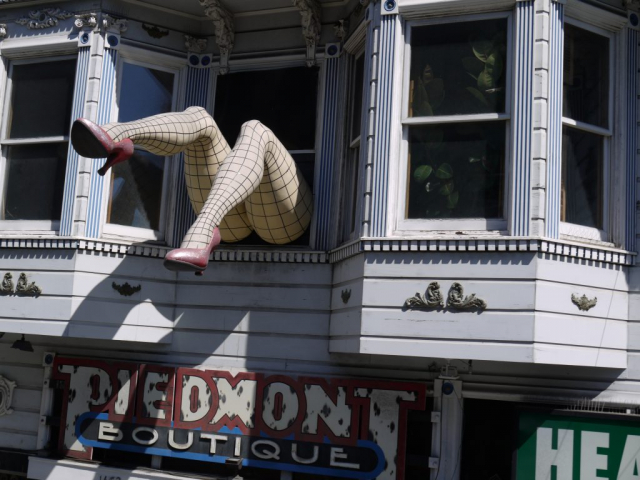 Dangling Legs at the Piedmont Boutique