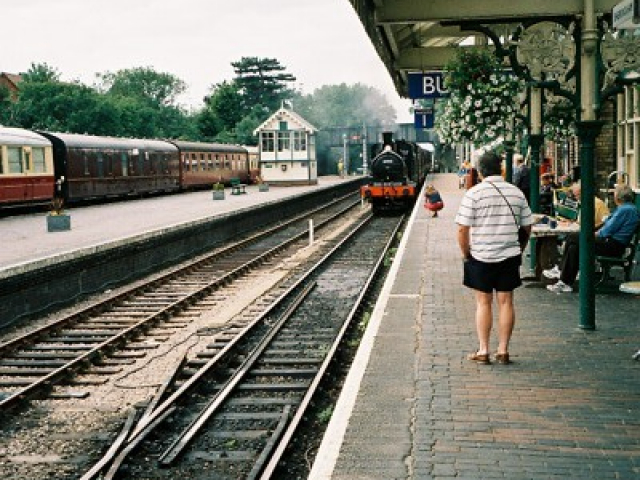 Platform at Sheringham